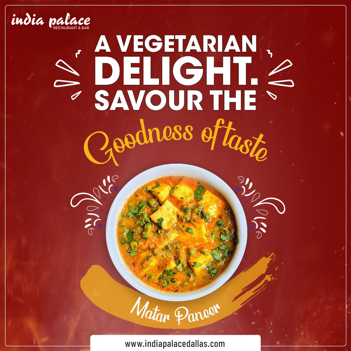 Eat Indian Vegetarian Dish In Dallas